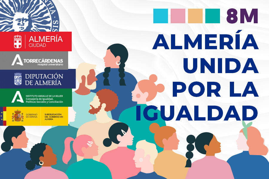 igUALdad actividades: ALMERÍA UNIDA por la Igualdad. 8M Día Internacional de la Mujer 2024