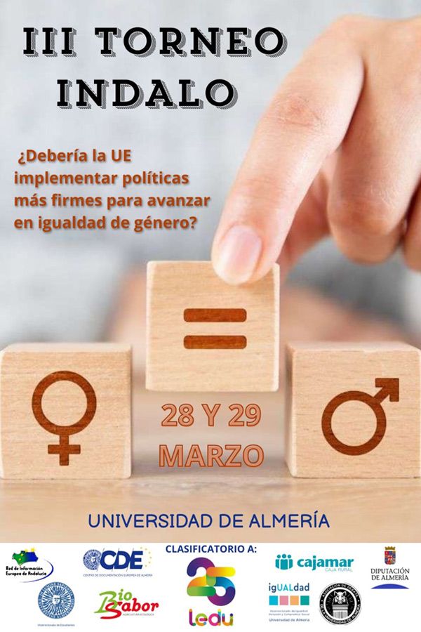 8M ALMERÍA UNIDA por la Igualdad. III TORNEO INDALO. 28 y 29 de marzo 2025
