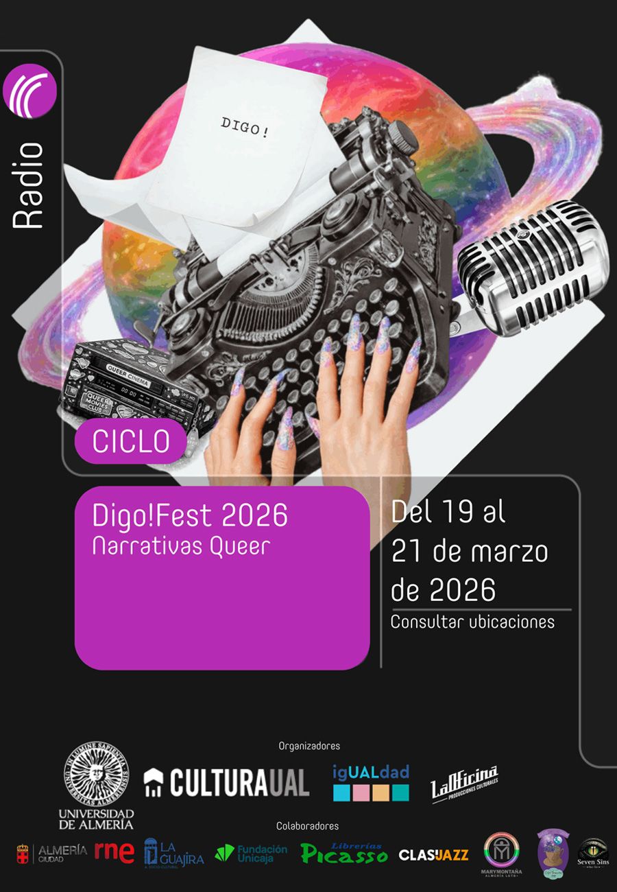 IgUALdad. Digo!Fest 2026. Narrativas Queer. Del 19 al 21 de marzo de 2026