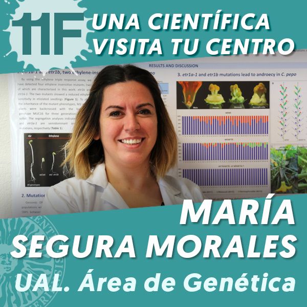 UAL 11F Una Científica Visita tu Centro: María Segura Morales