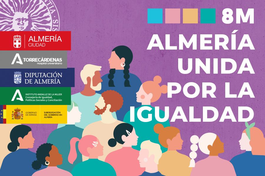 igUALdad actividades: ALMERÍA UNIDA por la Igualdad. 8M Día Internacional de la Mujer 2022
