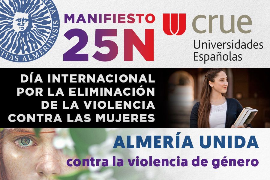 igUALdad: Manifiesto 25N 2022 Crue Universidades Españolas. Día Internacional por la Eliminación de la Violencia contra las Mujeres