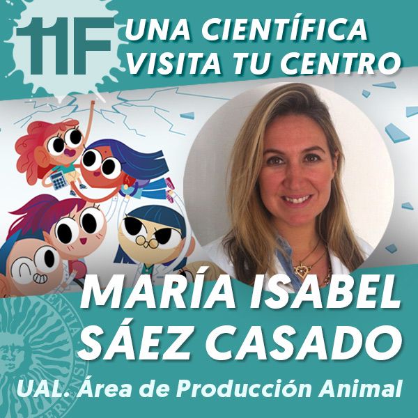 UAL 11F Una Científica Visita tu Centro: María Isabel Sáez Casado