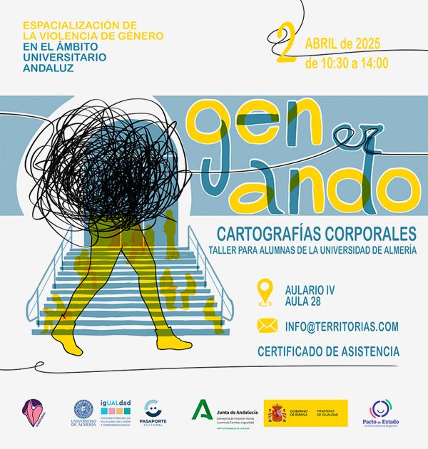 IgUALdad. TerritoriAS: Taller de Cartografías Corporales para alumnas. 2 de abril de 2025