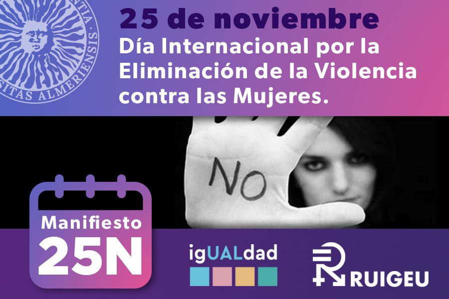 igUALdad actividades. Manifiesto 25N 2020 RUIGEU. Día Internacional por la Eliminación de la Violencia contra las Mujeres