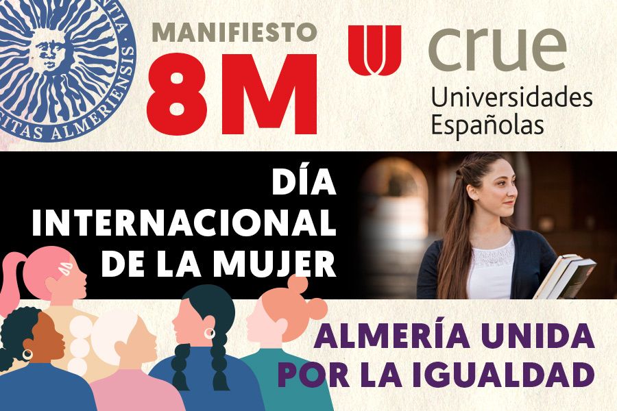 igUALdad: Manifiesto Crue Universidades Españolas 8M 2023. Día Internacional de la Mujer