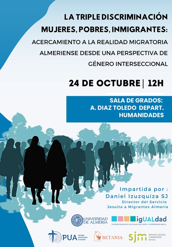 IgUALdad. Conferencia: La Triple Discriminación: Mujeres, Pobres, Inmigrantes. Daniel Izuzquiza. 24 de Octubre 2024