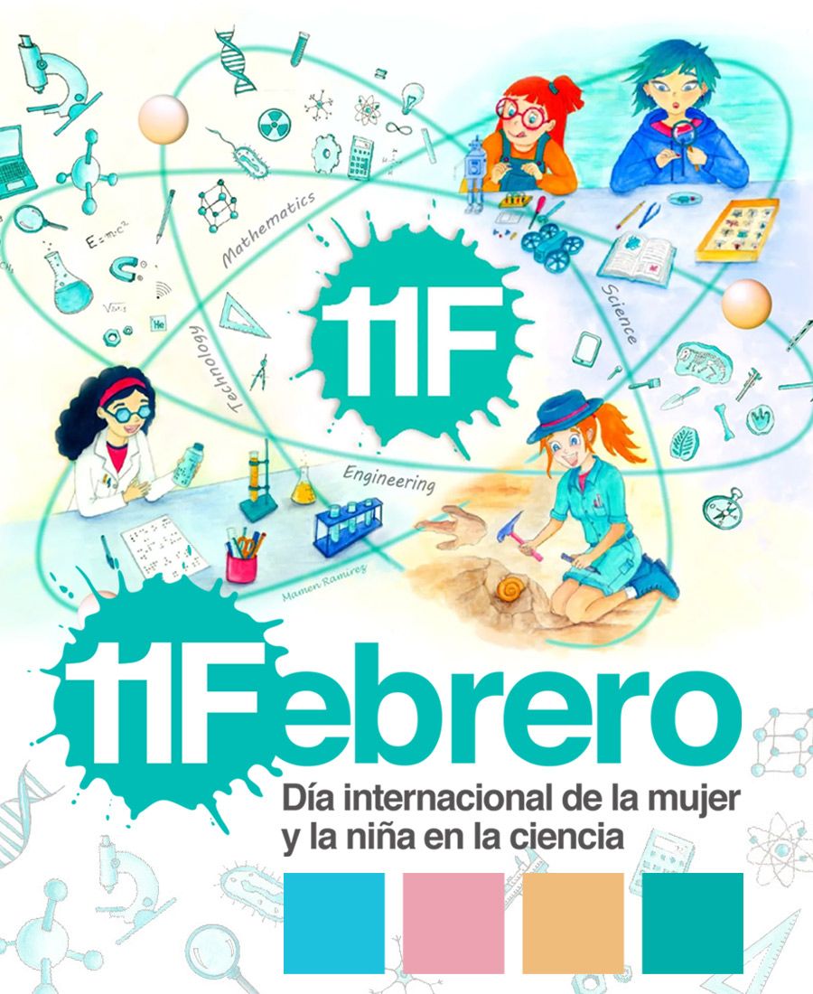 igUALdad. 11F Día Internacional de la Mujer y la Niña en la Ciencia. Febbrero y marzo de 2025