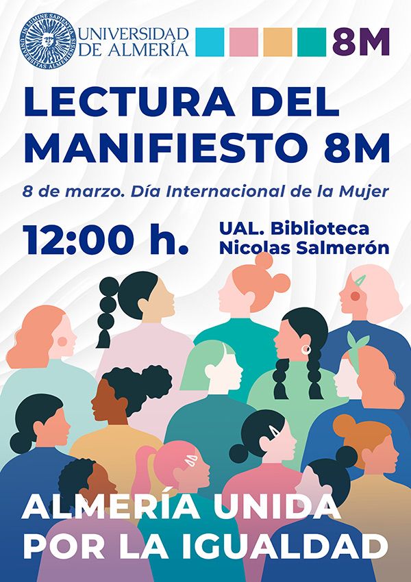 ALMERÍA UNIDA por la Igualdad. Lectura del Manifiesto 8M Universidad de Almería 2024