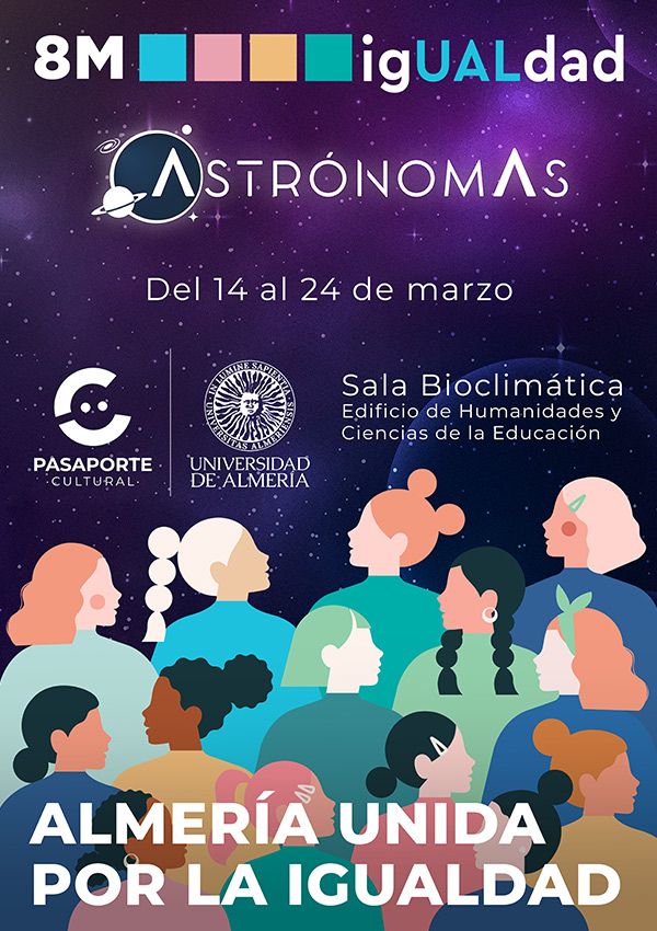 Exposición AstrónomAs. 8M ALMERÍA UNIDA por la Igualdad