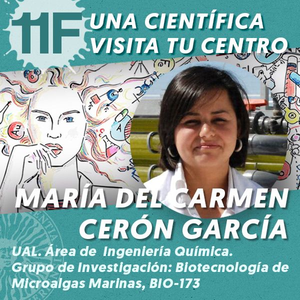 11F Una Científica Visita tu Centro: María del Carmen Cerón García