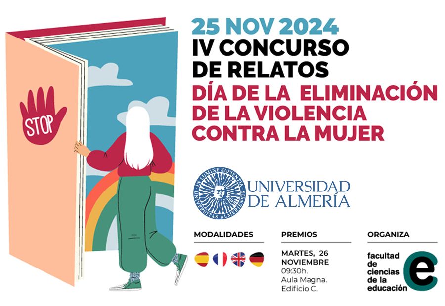 igUALdad: Cartel IV Concurso de Relatos: Día de la eliminación de la Violencia contra la Mujer